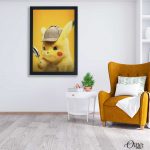 Detective Pikachu | Cartoon Poster Wall Art
