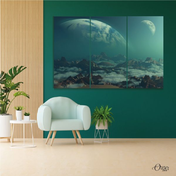 Vision Of The Other World Abstract Wall Art