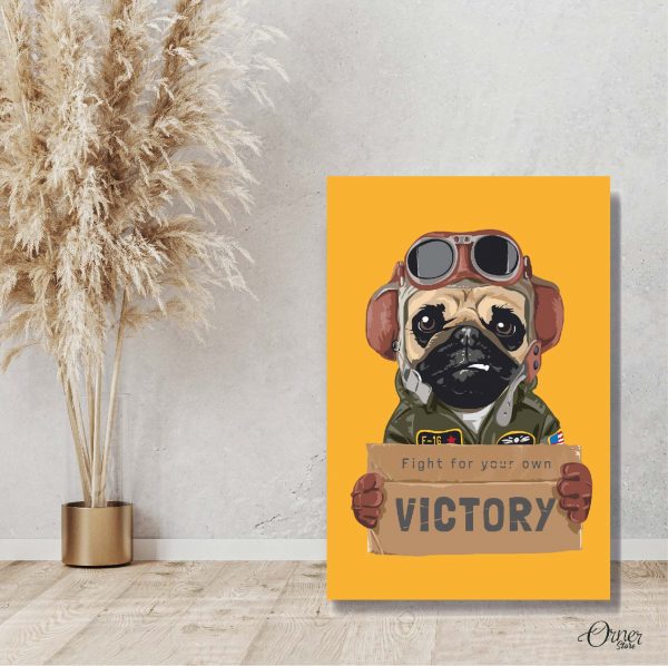 fight for you own victory poster wall art