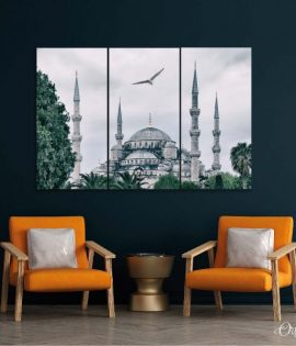 the blue moque sultan ahmed mosques islamic wall art