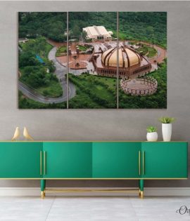 Islamabad Monument Bird View Architecture Wall Art