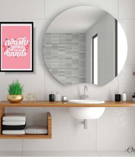 wash your hands bathroom wall art
