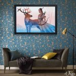Spirit Guides The Nature Digital Illustration (Single Panel) | Animall Wall Art