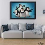 Penguins Of Madagascar | Cartoon Poster Wall Art