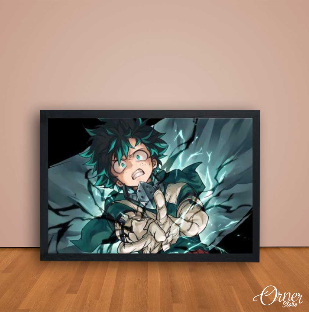 Izuku Midoriya, My Hero Academia | Anime Poster Wall Art