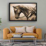 Western horse | Animals Poster Wall Art